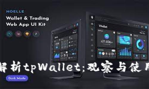 全面解析tpWallet：观察与使用指南