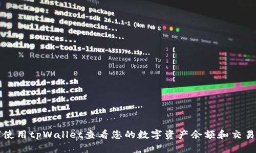 如何使用tpWallet查看您的数字资产余额和交易记录