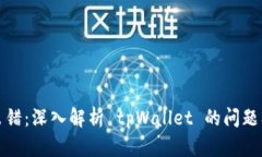合约执行出错：深入解析 tpWallet 的问题及解决方