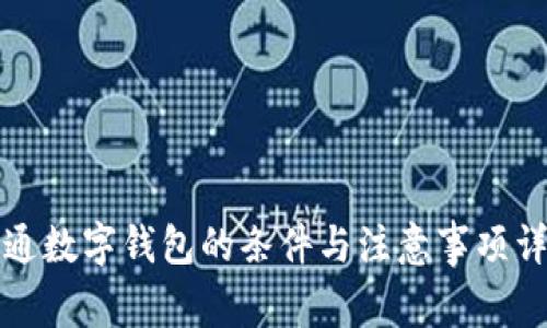 开通数字钱包的条件与注意事项详解