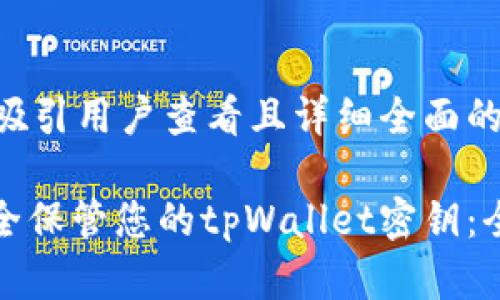 思考一个吸引用户查看且详细全面的优秀 

: 如何安全保管您的tpWallet密钥：全方位指南