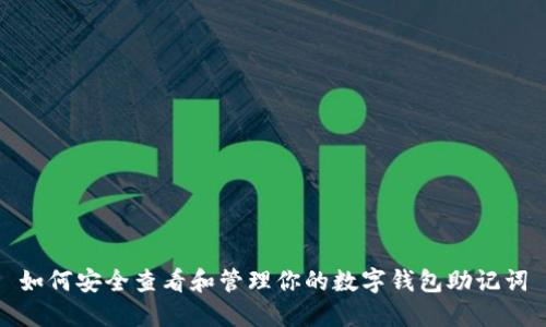 如何安全查看和管理你的数字钱包助记词