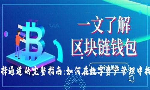 tpWallet选择通道的完整指南：如何在数字资产管理中找到最佳路径