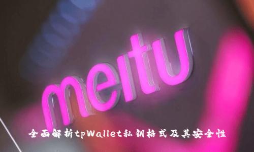 全面解析tpWallet私钥格式及其安全性