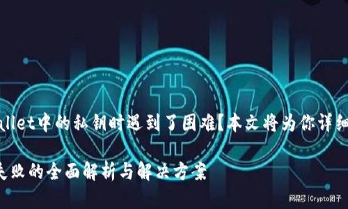 或许你是在提取tpWallet中的私钥时遇到了困难？本文将为你详细解答并指导解决方案

tpWallet 私钥导出失败的全面解析与解决方案